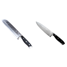 AKCIA 1+1 Santoku nůž Seburo WEST Professional Damascus 190mm +...